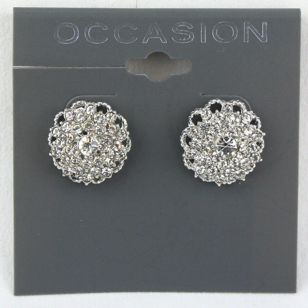 Occasion Earrings Rhinestone 3/4